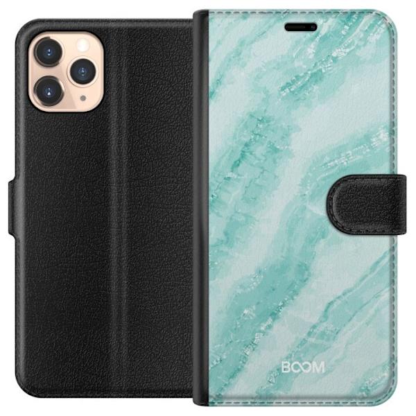 Plånboksfodral till Apple iPhone 11 Pro med Mint Marble