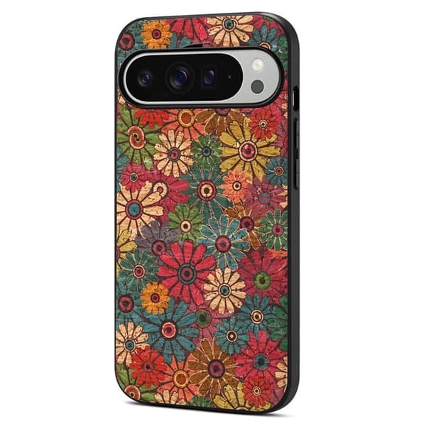 Mobilskal till Google Pixel 10 Pro XL Flower Print - Vår/Grön Grön