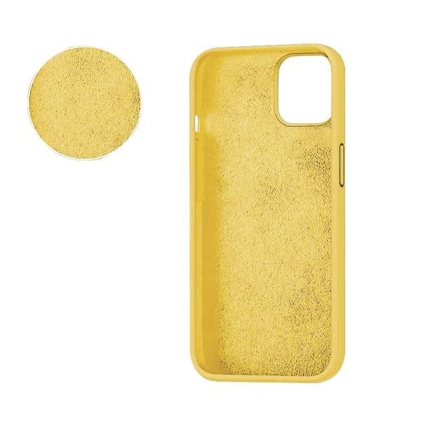 SiGN iPhone 14 Plus Cover Liquid Silicone - Gul Gul