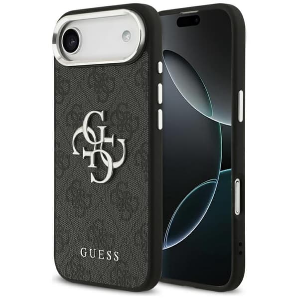 Guess telefontaske til iPhone Air 4G Big 4G Classic Logo - Sort Svart