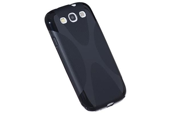 FlexiCase Cover til Samsung Galaxy S3 i9300 (Sort) Black