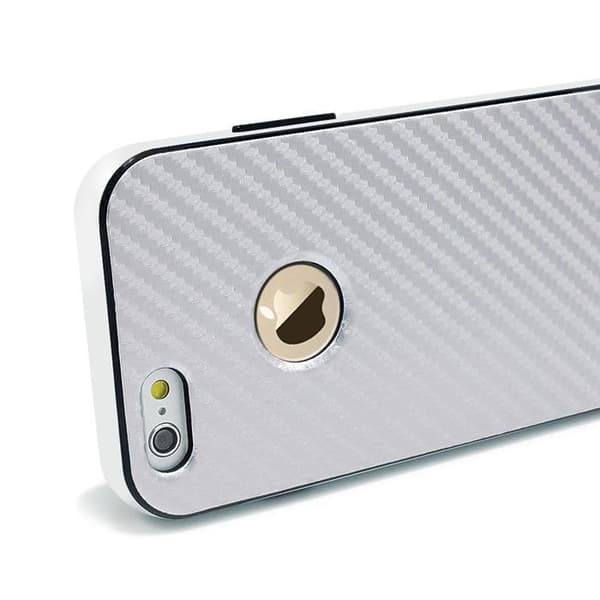 Mercury Bumper Skin -kuori Apple iPhone 6S:lle, hopea Silver
