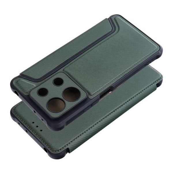 Xiaomi Redmi Note 13 5G Plånboksfodral Razor - Grön