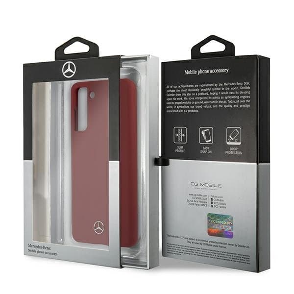 Mercedes Mobilskal Galaxy S21 – Röd Red