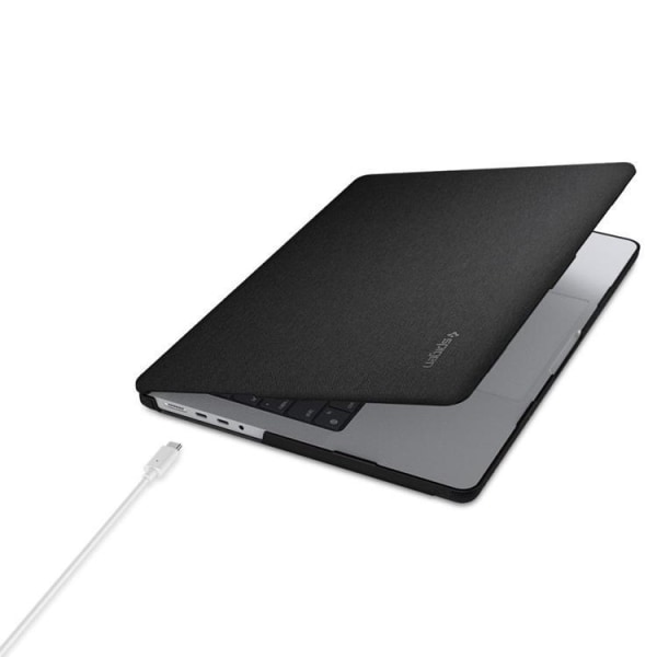 Spigen MacBook Pro 16 (2021/2022) pitäisi istua kaupunkiin - musta