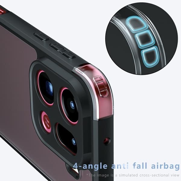 Mobilskal till Oppo Find X9 Pro 5G Plast Shockproof Transparent - Vit