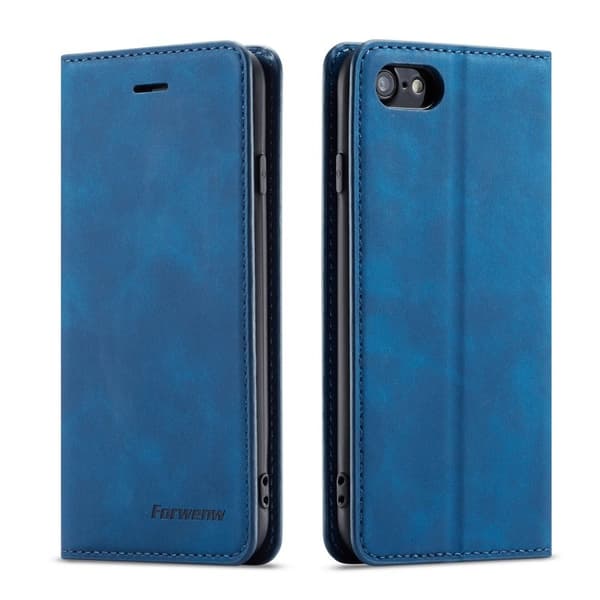 FORWENW Fantasy Series iPhone 7/8/SE Plånboksfodral Konstläder - Blå