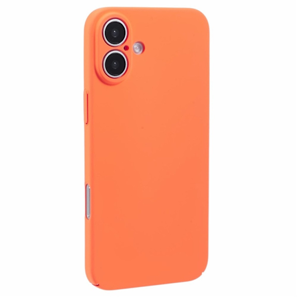 Mobilskal till iPhone 16 Plus Skin-Touch Rubberized PC - Orange Orange