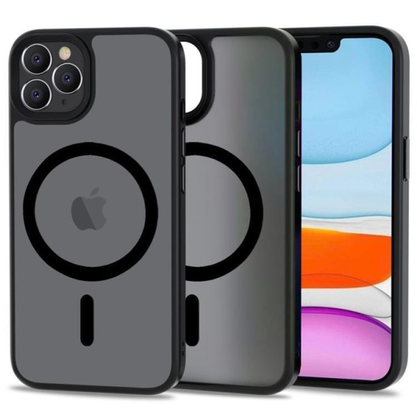 Tech-Protect Magsafe iPhone 11 Pro -kotelo matta - musta
