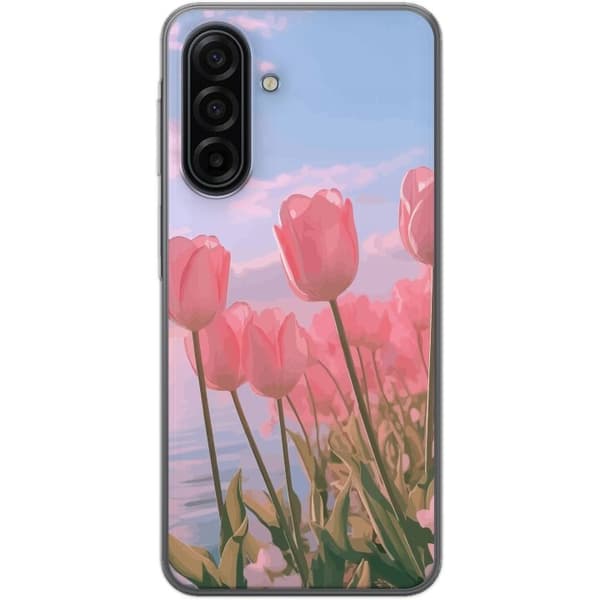 Mobilskal till Samsung Galaxy A17 5G med Rosa Tulpaner