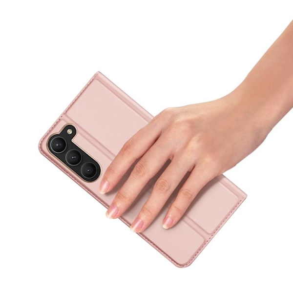 Dux Ducis Galaxy S23 Plus Plånboksfodral Skin Series - Rosa