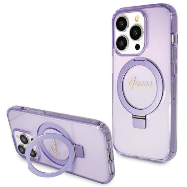 Guess Mobilskal till iPhone 15 Pro Max Magsafe Script Glitter