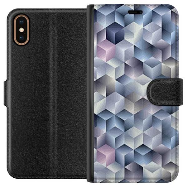 Plånboksfodral till Apple iPhone X med Cyklon