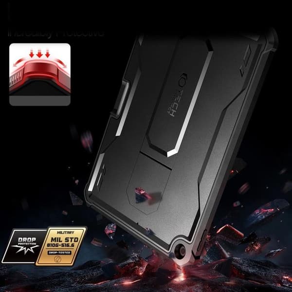 Tech-Protect iPad 10.9 2022 Skal Kevlar Pro - Musta Svart