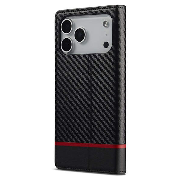 LC.IMEEKE iPhone 17 Pro Plånboksfodral Konstläder - Vit