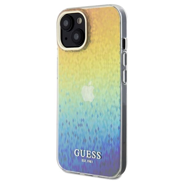 iPhone 14 Skal Facetterad Spegel Disco Iridescent