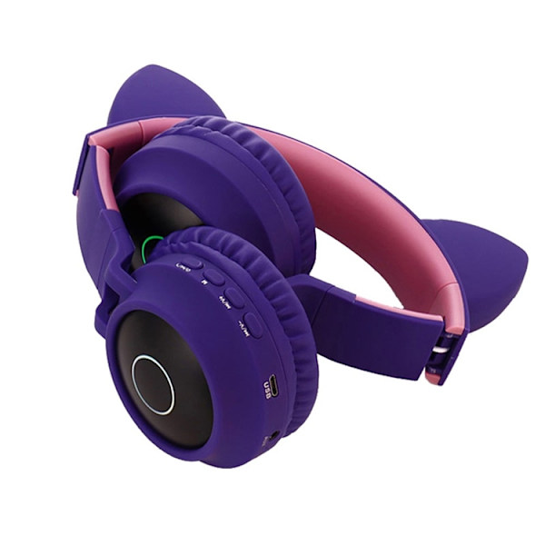 Over-Ear Hörlurar för Barn med Mic Bluetooth 5.0 Foldable - Khaki Beige