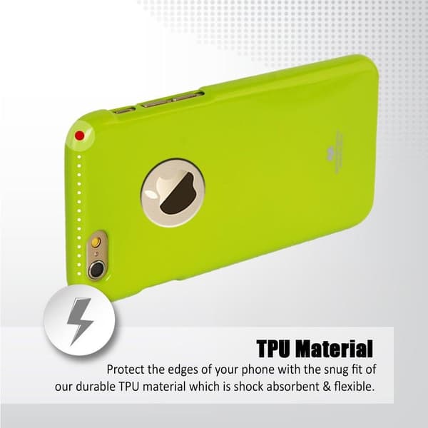Mercury Flexicase Skal till Apple iPhone 6(S) Plus - Grön Green