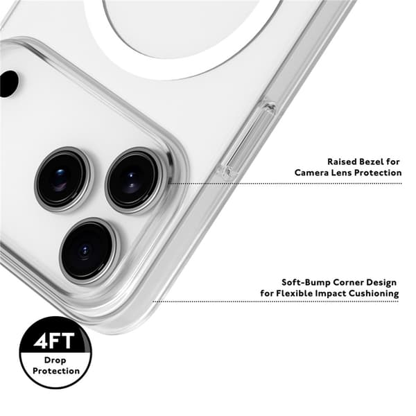 YOUNGKIT Mobilskal till iPhone 17 Pro MagSafe PC - Svart Svart