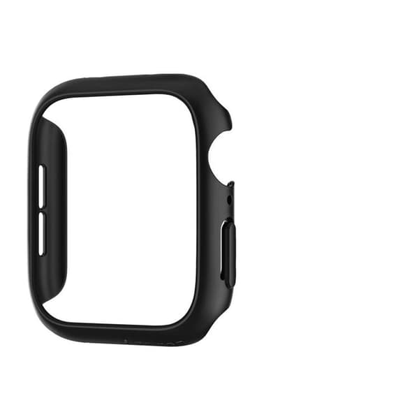 Spigen Apple Watch 4/5/6/SE (44mm) Etui Tynd Pasform - Sort Svart