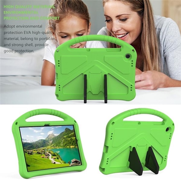 Mobilskal till Galaxy Tab A9 Plus Kickstand Shockproof - Grön Grön