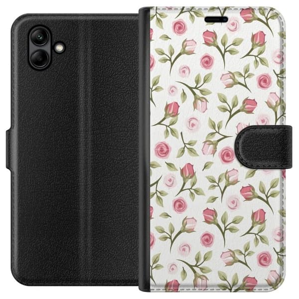 Plånboksfodral till Samsung Galaxy A05 med Blommigt