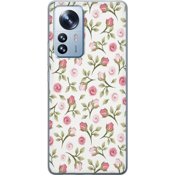 Mobilskal till Xiaomi 12 Pro med Blommigt