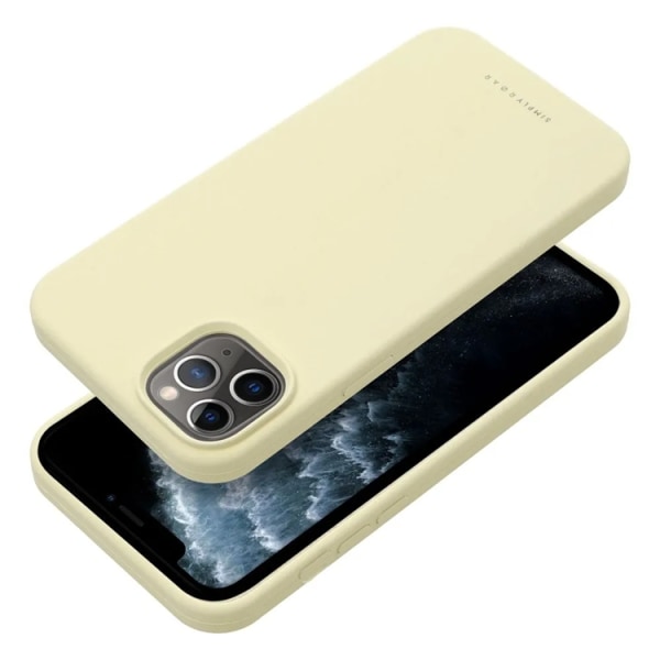 Roar iPhone 11 Pro Max -mobiilisuojus Roar Cloud Skin - vaaleankeltainen