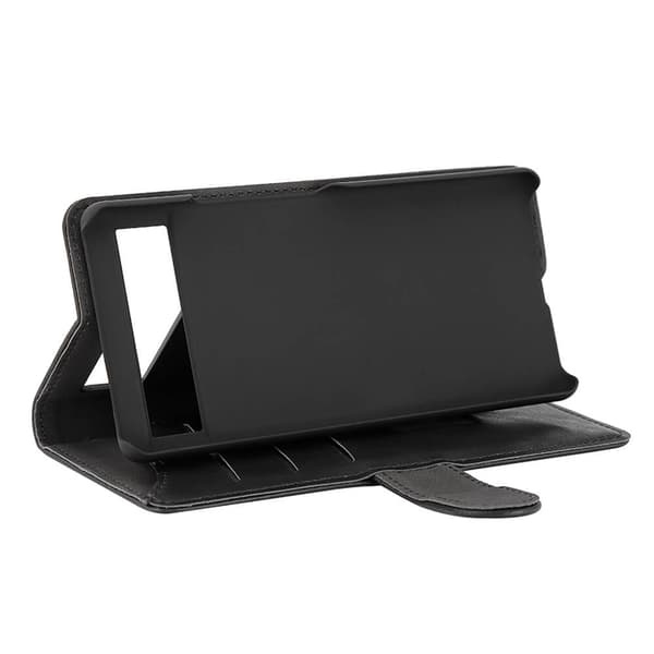Gear Google Pixel 6A Plånboksfodral 3 Kortfack - Svart Black