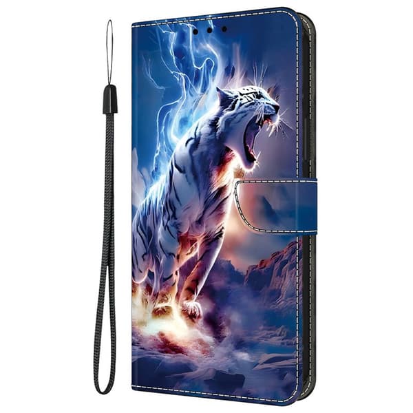 Plånboksfodral för Samsung Galaxy S26 Ultra Konstläder Stativ - Thunder Tiger