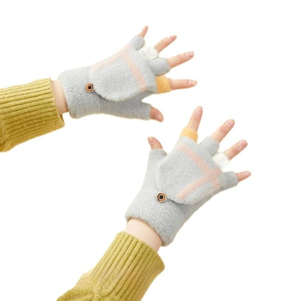 Miltenki Vinter Touchvantar/Handskar - Grå Svart