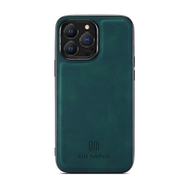 DG.MING Mobilskal till iPhone 16 Pro Hybrid Läder - Grön Grön