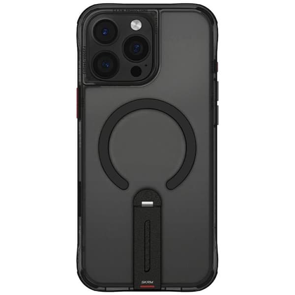 Skinarma Telefontaske til iPhone 16 Pro Max MagSafe Helix 360 - Sort Svart