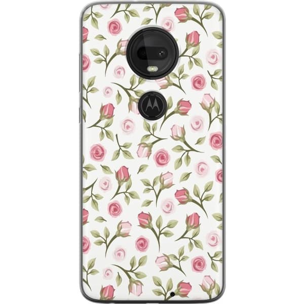 Mobilskal till Motorola Moto G7 med Blommigt