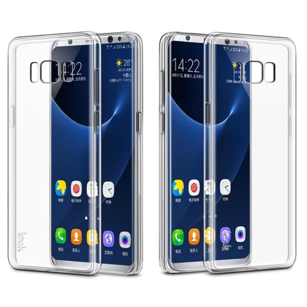 IMAK Stealth TPU Mobilskal Samsung Galaxy S8 Plus - Transparent Transparent