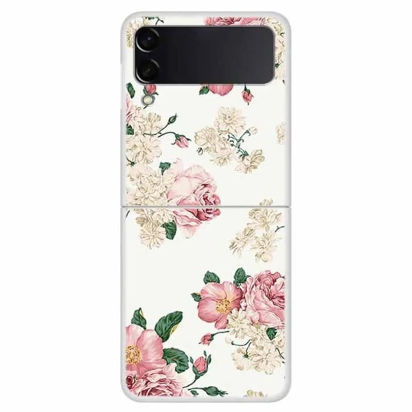 Galaxy Z Flip4 5G Mobilskal Pattern Printing - Flowers