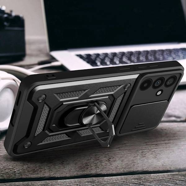 Tech-Protect Mobilskal För Galaxy A57 5G Camshield Pro - Svart Svart