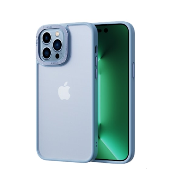iPhone 14 Pro Skal Kameraram i Aluminiumlegering - Blå