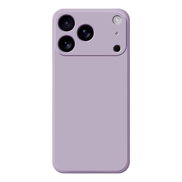 Mobilskal till iPhone 17 Pro Max TPU Straight Edge - Lila Lila
