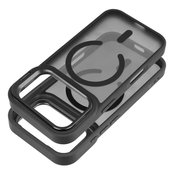 Forcell Mobilskal Magsafe För iPhone 17 Pro Max Shadow Stand - Svart