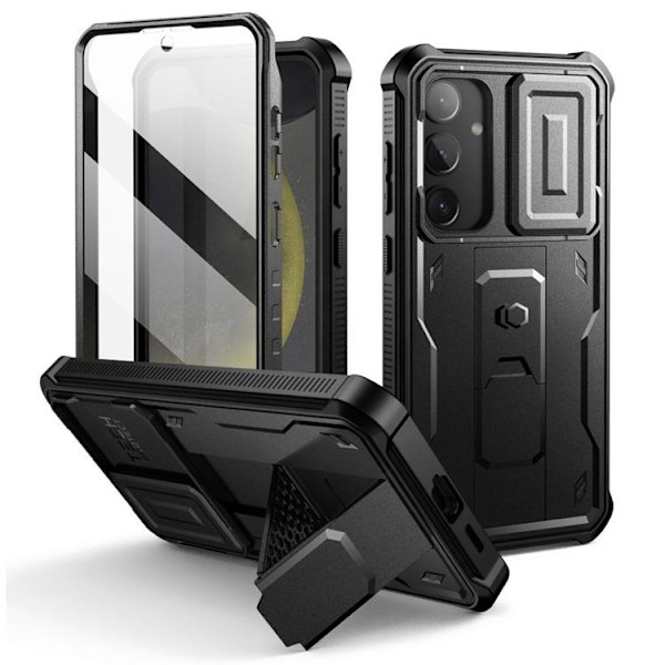 Tech-Protect Galaxy S24 Ultra Mobilskal Kevlar Cam Plus - Svart