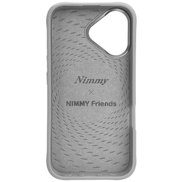 Nimmy Mobilskal till iPhone 16 MagSafe Panther - Ljusgrå Grå