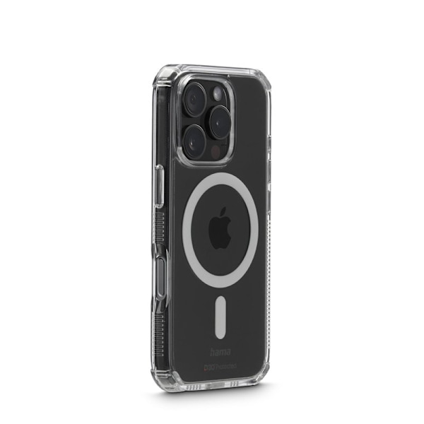 HAMA Mobilskal Extreme Protect iPhone 16 Pro MagFodral Transparent