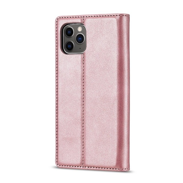 LC.IMEEKE Plånboksfodral för iPhone 11 - Konstläder - Roséguld