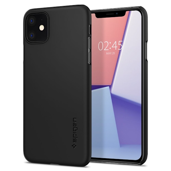 Spigen Thin Fit iPhone 11 Svart