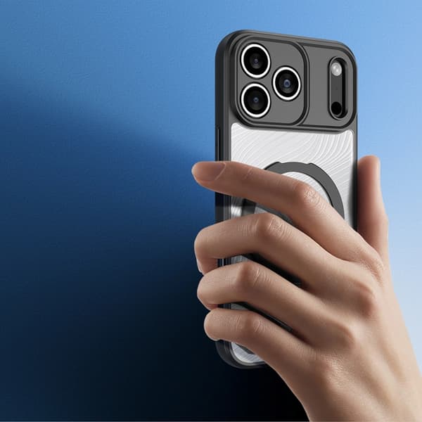 Dux Ducis Telefontaske til iPhone 17 Pro Max Magsafe Magnetisk Aimo - Sort Svart