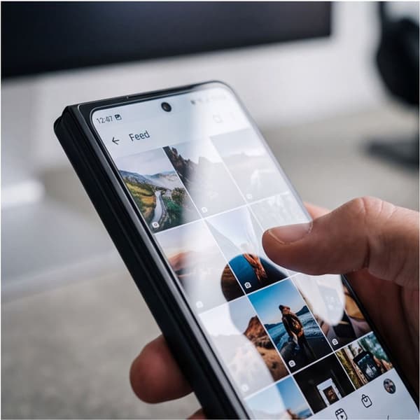 Tech-Protect Galaxy Z Fold 8 Ultra Härdat Glas Skärmskydd Easy Set 4-i-1