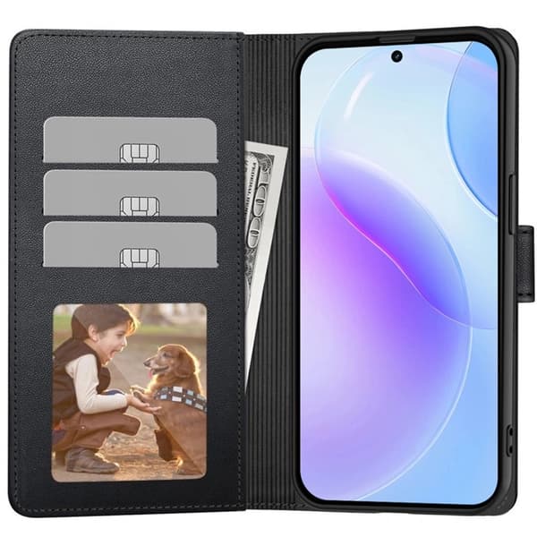 Tech-Protect Plånboksfodral För Galaxy A37 5G - Svart Svart