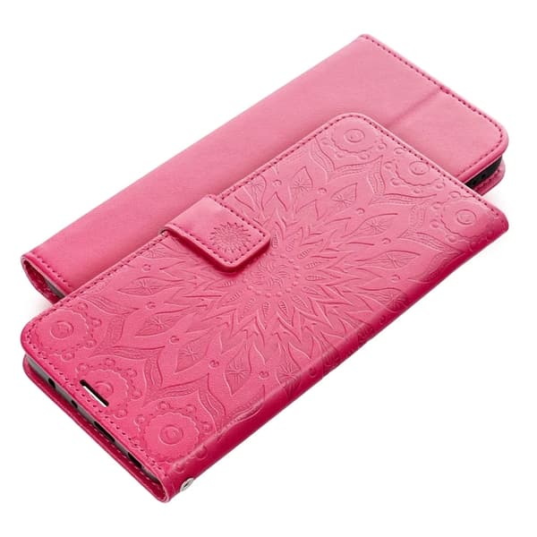 Xiaomi Redmi Note 14 Plånboksfodral Mezzo - Mandala Magenta Magenta