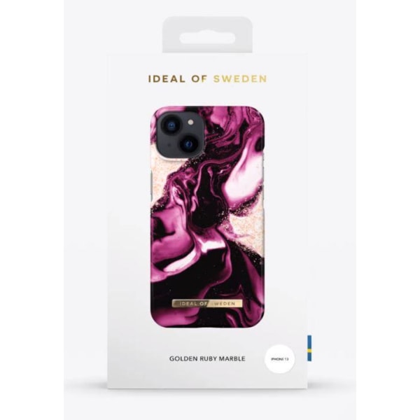 Ideal Of Sweden Ideal Fashion Skal iPhone 13 - Guld Ruby Gul